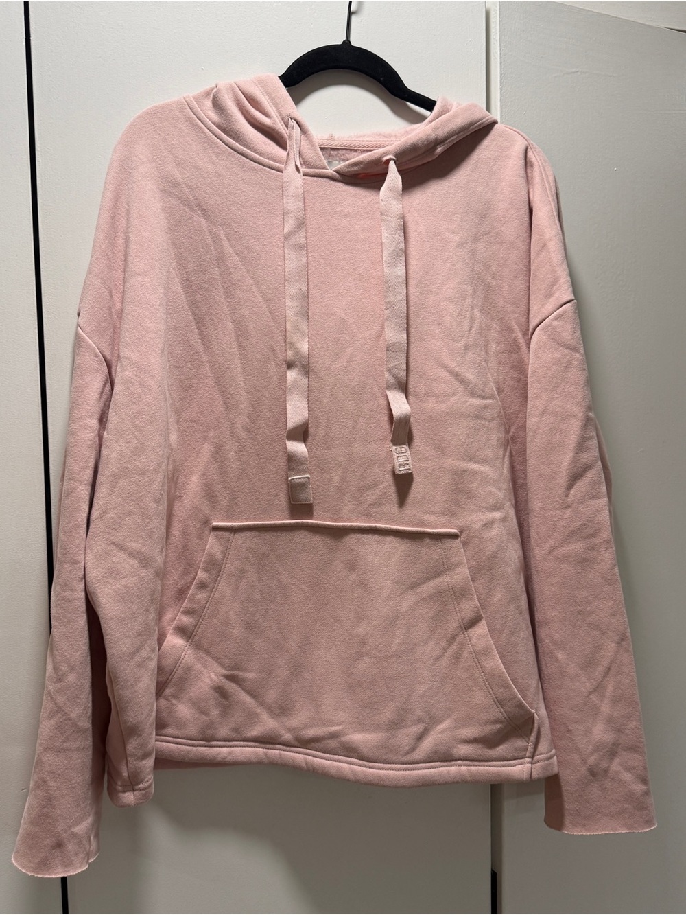 BDG Light Pink Hooded Pullover Sweatshirt